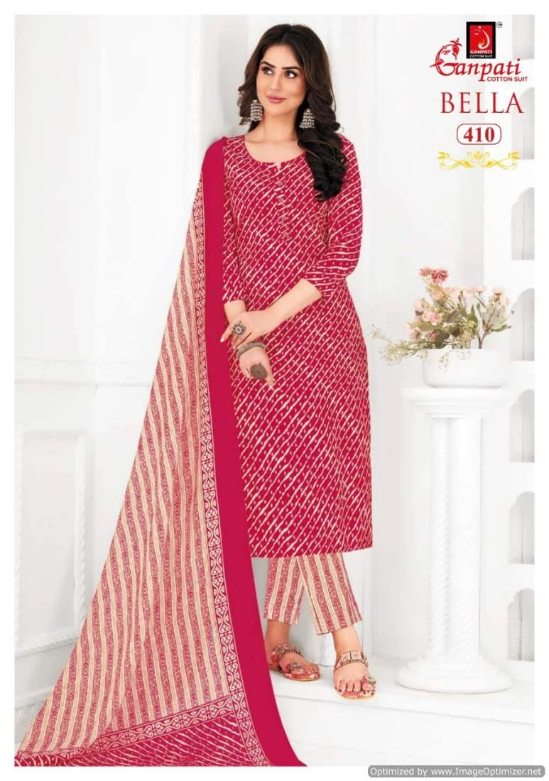 Ganpati Bella Vol 4 Cotton Wholesale Readymade Salwar Suit Catalog — Wholesale Salwar Suits, Ganpati wholesale from Surat - Gallery Image 3